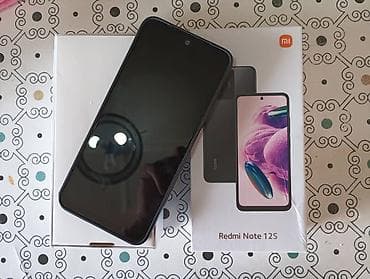 second tech: Redmi, Redmi Note 12S, Б/у, 256 ГБ, цвет - Черный, 2 SIM — 1