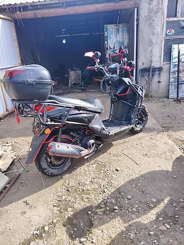 самурай 180: Скутер самурай 150 кубов черного цвета мотор не дымит масло не капает — 3