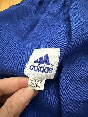 Эркектер кийими: Эркектердин спорттук костюму, Adidas, Колдонулган, түсү - Көк — 5