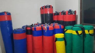 велик на титановых дисках: Груша боксёрская. Боксёрские груши. Ударная подушка. Боксёрские мешки — 2