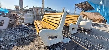 банкетка со спинкой: Скамейка Со спинкой, Без крыши — 4