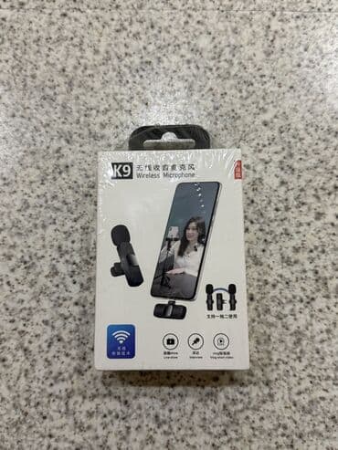 Динамики и колонки: Беспроводной петличный микрофон для iPhone (Lightning) с приемником - — 1