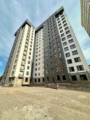 Квартиры: 2 комнаты, 59 м², Элитка, АУЦА Элитка, 2 этаж, ПСО (под самоотделку) — 2