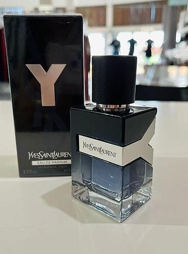 Жеке буюмдар: Yves Saint Laurent Y — мужская линейка ароматов. Флакон с фирменной — 6