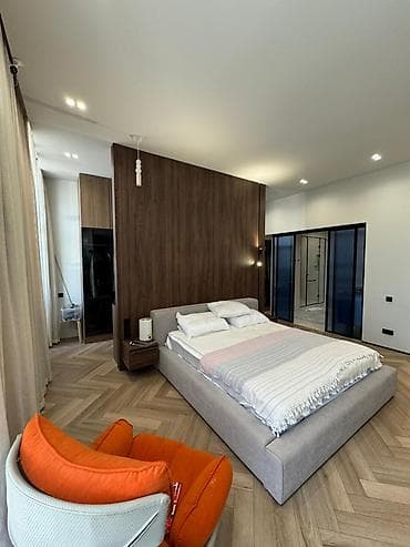 Недвижимость: 5 и более комнат, 170 м², Асанбай мкр Элитка, 12 этаж, Дизайнерский ремонт — 6