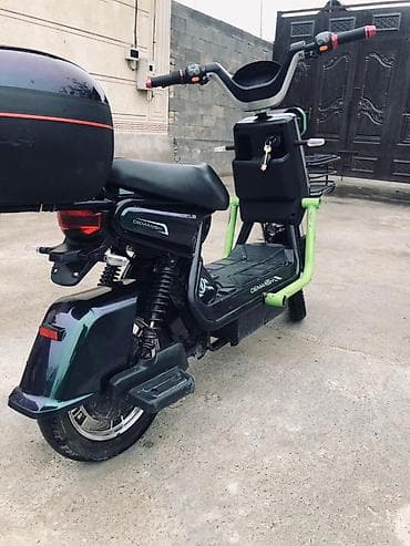 Электроскутер Demansh - Компактный городской электроскутер с низкой