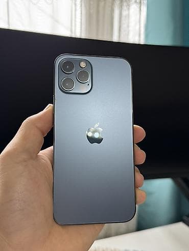 IPhone 12 Pro, Б/у, 128 ГБ, Pacific Blue, 74 %