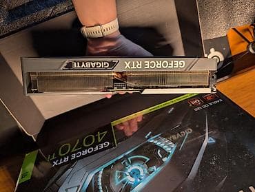 Техника и электроника: Видеокарта для ПК, Б/у, Gigabyte, GeForce RTX, 12 ГБ — 3