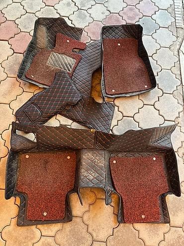 3D Экокожа Полики Для салона Toyota, цвет - Черный, Б/у