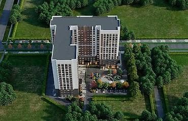 58: 1 комната, 58 м², ул. Алматинка / Чуй Элитка, 7 этаж, ПСО (под самоотделку) — 3