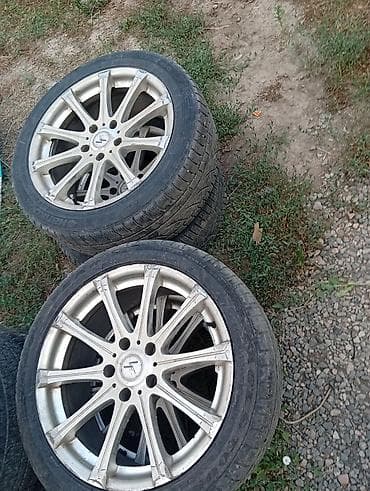 Колеса в сборе 245 / 45 / R 18, Всесезонная, Б/у, Комплект, Легковые, Литые, отверстий - 5 at lalafo.kg Колеса в сборе 245 / 45 / R 18, Всесезонная, Б/у, Комплект, Легковые, Литые, отверстий - 5