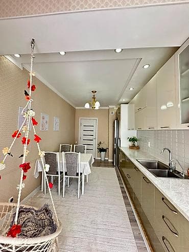 Недвижимость: 2 комнаты, 68 м², Элитка, Пишпек Элитка, 7 этаж, Дизайнерский ремонт — 10