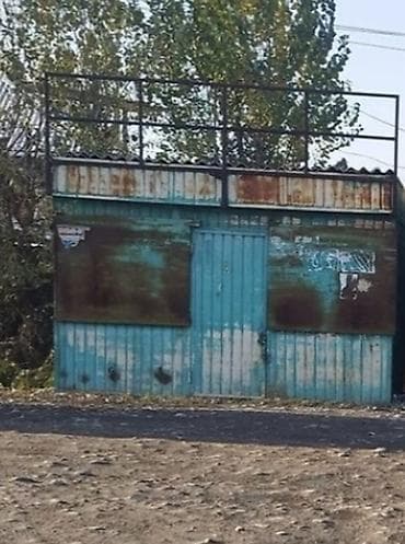 Передвижной металлический киоск/вагончик с плоской крышей и at lalafo.kg Передвижной металлический киоск/вагончик с плоской крышей и