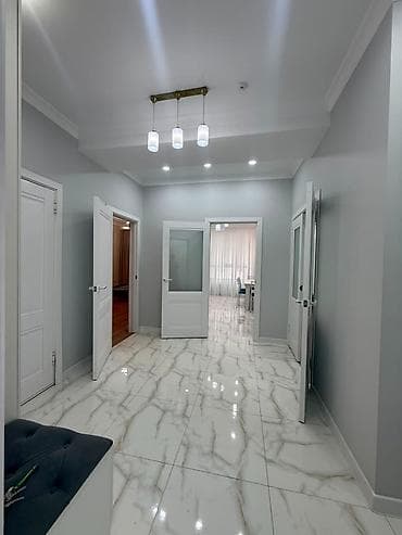 Батирлер: 2 бөлмө, 70 м², Асанбай мкр Элитка, 11 кабат, Евро оңдоо — 5
