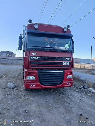 трактор отбойник: Тягач, DAF, Тентованный — 1