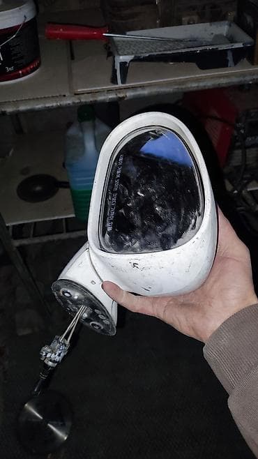 авто краска: Боковое левое Зеркало Daewoo Б/у, Оригинал — 1