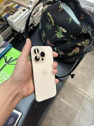 iphone x plus: IPhone 16 Pro, Desert Titanium, 89 % — 2
