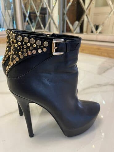 фирменная обувь из италии: Продаю шикарные ботильоны кожаные. Покупала в Basconi. Размер 39 . В — 1