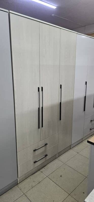 шкаф для одежды из ткани: Шкаф для одежды, Новый, Прямой, ЛДСП — 13