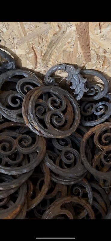 Дом и сад: Декоративные литые элементы из металла для ковки и отделки - — 10