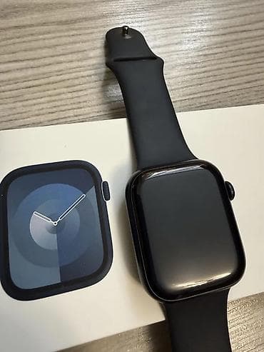 hoco dss03: Apple Watch Series 9, 45 мм, алюминиевый корпус, цвет Midnight — 1