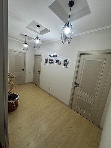 асанбай район: 3 комнаты, 105 м², Асанбай мкр Индивидуалка, 5 этаж, Евроремонт — 4