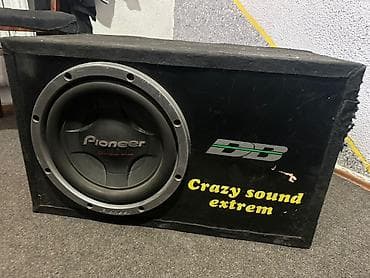 Автоэлектроника: Автозвук комплект - Сабвуфер Pioneer Champion Series в корпусе — 1
