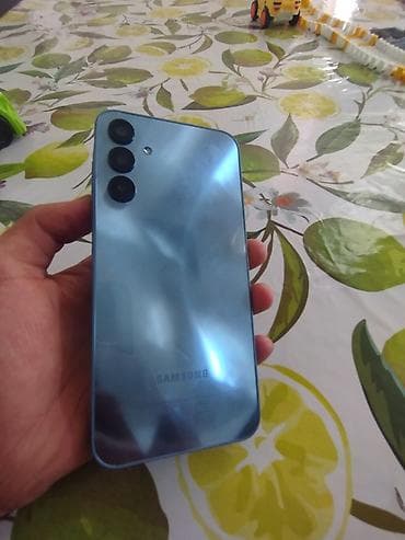 Samsung Galaxy A15, 128 ГБ, цвет - Синий, 2 SIM
