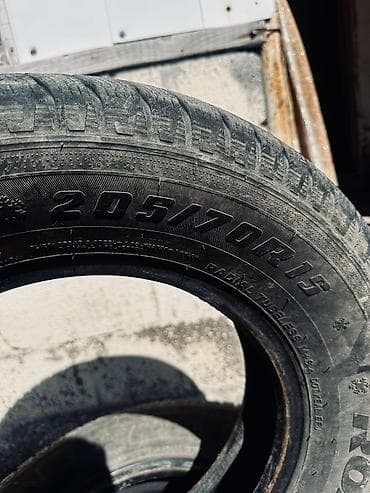 70: Продаю Комплект из 4 зимних шин 205/70 R15 Торг уместен Была — 3