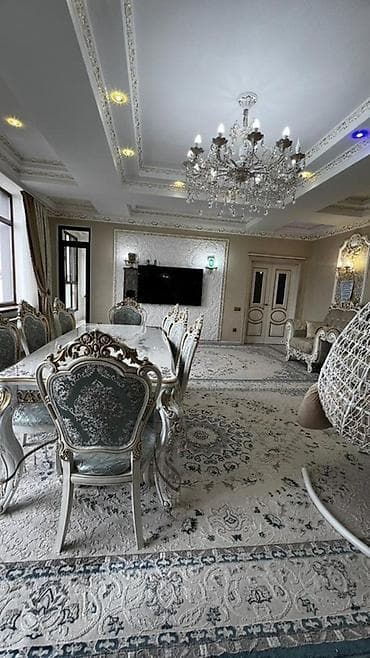мебель в кафе: 3 комнаты, 143 м², Элитка, 12 этаж, Дизайнерский ремонт — 7