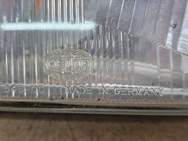 полировычный машынка: Передняя правая фара Volkswagen 1991 г., Б/у, Оригинал, Германия — 3