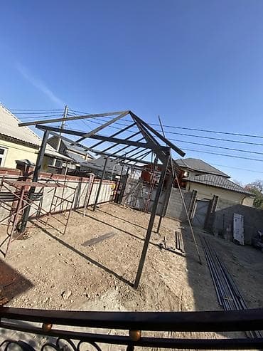 автонавес: Навес, Арочный, Металл, Поликарбонат, Новый, Установка — 6