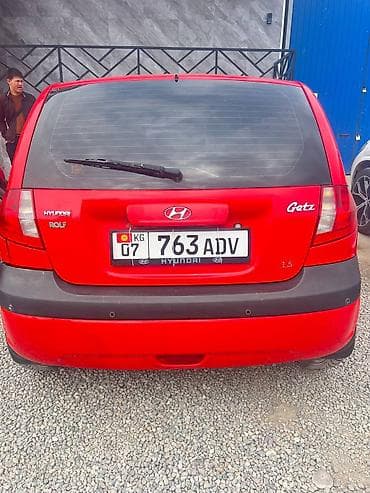 neta авто: Hyundai Getz: 2007 г., 1.6 л, Механика, Бензин, Хэтчбэк — 4