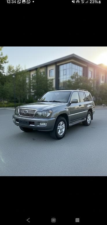 Lexus LX: 2002 г., 4.7 л, Автомат, Бензин, Внедорожник