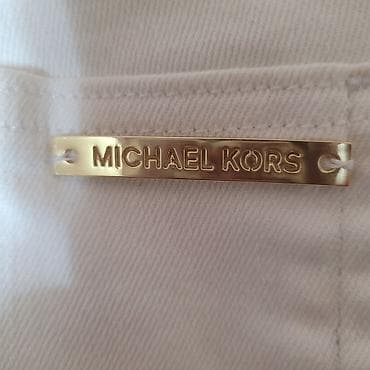 Белый фирменный джинсы MICHAEL KORS оригинал. размер 12 это