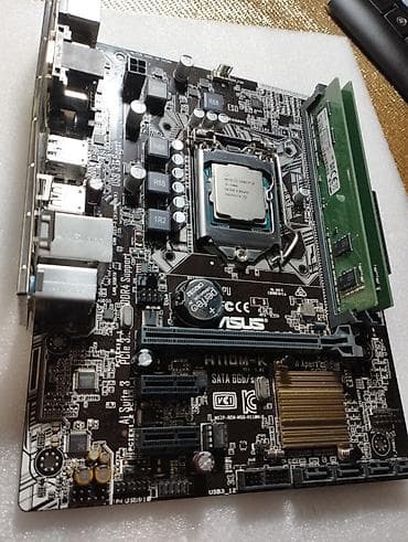 Материнская плата для ПК, Б/у, Asus, Micro-ATX
