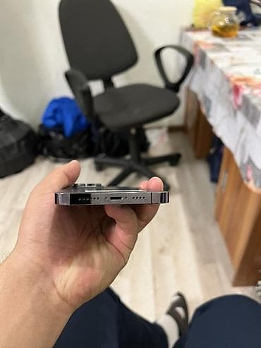 apple 16pro max: IPhone 14 Pro Max, 512 ГБ, Deep Purple, Чехол, 79 % — 3