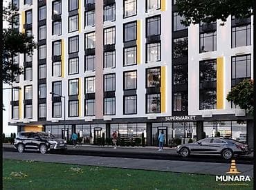 продаю квартиру район пишпек: 3 комнаты, 133 м², Элитка, Готовая ПСО (под самоотделку) — 2