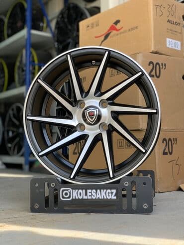 продаю титан диск на ниву: Литые Диски R 15 AC Schnitzer, Комплект, отверстий - 4, Новый — 1