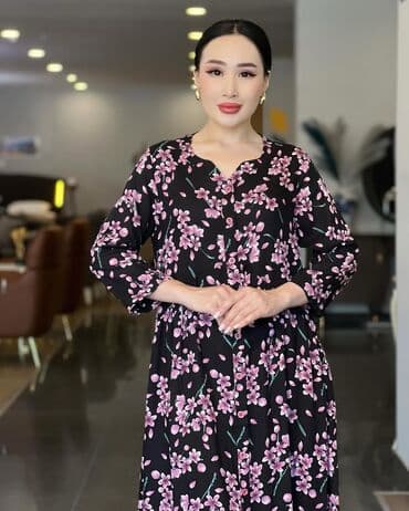 национальные украшения бишкек: Повседневное платье, Турция, Лето, Длинная модель, Хлопок, Турецкое, Все размеры — 15