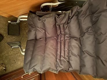 медицинские материалы: Инвалидная коляска с мягкой утеплённой накидкой/чехлом широкая - — 2