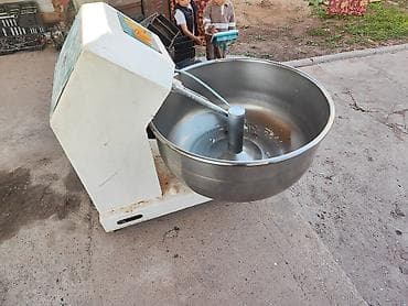 Кафелер, ресторандар үчүн: Промышленная тестомесильная машина (спиральный тестомес) - Тип — 1