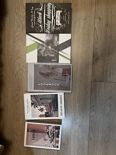 Набор декоративных книг для интерьера. 150 сом за все 5 книг В
