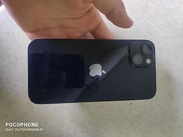 текен: IPhone 13, Б/у, 128 ГБ, Midnight, Зарядное устройство, Защитное стекло, Кабель, 85 % — 5