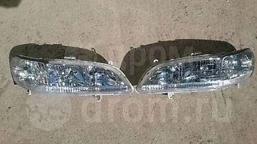 европейц: Комплект передних фар Honda 2001 г., Новый, Аналог — 1