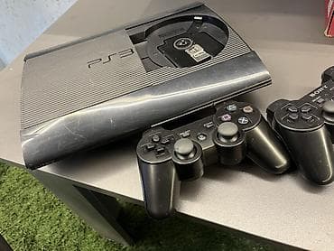 игра sony: Sony PlayStation 3 Super Slim прошитый 32 игр (CECH-4xxx) с двумя — 2