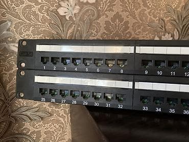 провод 3 2 5: Патч-панель TRIPP LITE, 48 портов, Cat 5e, 2U, для монтажa в 19" — 2