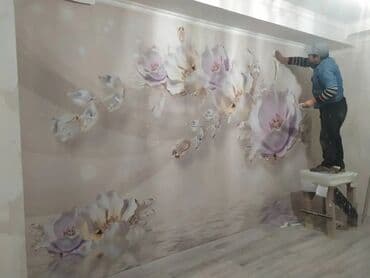 самоклеющиеся обои для мебели: Поклейка обоев, Демонтаж старых обоев | Жидкие обои, Фотообои, Бумажные обои Больше 6 лет опыта — 6