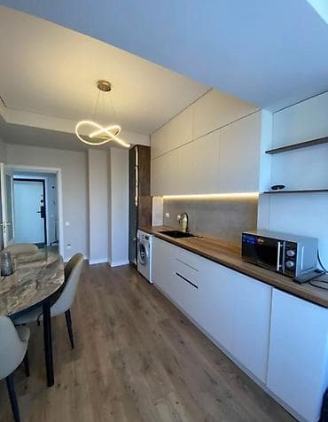 Квартиры: 2 комнаты, 58 м², Тунгуч мкр Элитка, 8 этаж, Евроремонт — 3