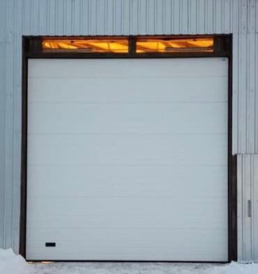 Секционные ворота. Секционые;Секциялык